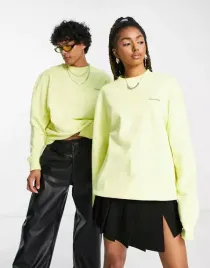 bluza-unisex-zolta-prosta-z-logo-prosta-s-1xbw