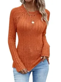 shein-sweter-damski-pomaranczowy-casual-34-lwp