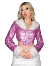 shein-kurtka-damska-rozowa-wiazana-40-42-lwp