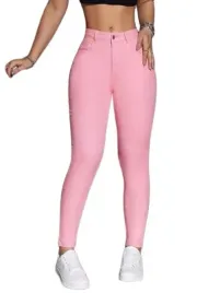 shein-damskie-rozowe-spodnie-rurki-casual-30-lwn