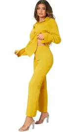 spodnie-eleganckie-proste-zolte-damskie-38-vpg