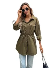 shein-kurtka-damska-zielona-przejsciowka-38-lwp