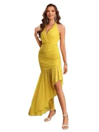 shein-sukienka-asymetryczna-zolta-falbany-36-lgf