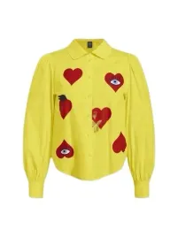 shein-koszula-damska-zolta-z-wzorem-prosta-38-lgu