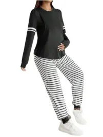 shein-zestaw-ciazowy-czarno-bialy-w-paski-44-lwp