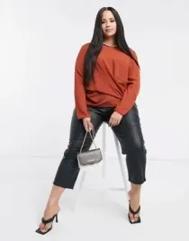 plus-size-bluzka-brazowa-damska-elegancka-40-zad