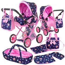 wozek-dla-lalek-2w1-gondola-spacerowy-posciel-torba-nosidlo-zestaw-3w1