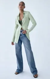 zara-koszula-damska-zielona-klasyczna-basic-s-han