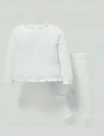 pizama-niemowleca-biala-komplet-gladka-62cm-lso