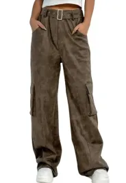 shein-spodnie-bojowki-z-paskiem-brazowe-34-lgd