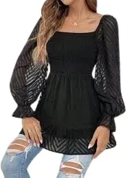 shein-bluzka-damska-czarna-z-falbanami-34-lga