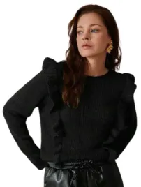 shein-sweter-czarny-z-dlugim-rekawem-40-42-lsn