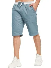 krotkie-spodenki-niebieskie-meskie-gladkie-s-lwq