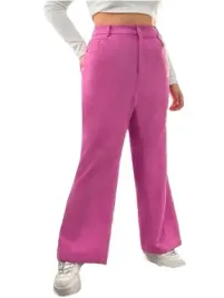 shein-plus-size-spodnie-proste-rozowe-50-lsn