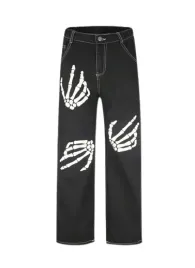 shein-czarne-spodnie-jeasnowe-nadruk-128-134-lss