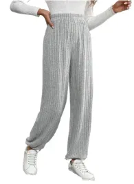 shein-spodnie-damskie-szare-wysoki-stan-38-lrm