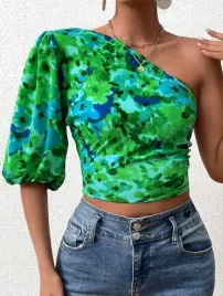 shein-bluzka-damska-zielona-asymeryczna-40-42-lwu