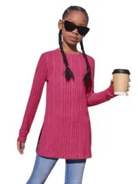 shein-damska-rozowa-bluzka-klasyk-134-140-cm-lsk