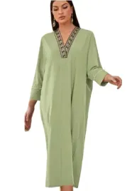shein-sukienka-zielona-luzna-prosta-maxi-38-ltn