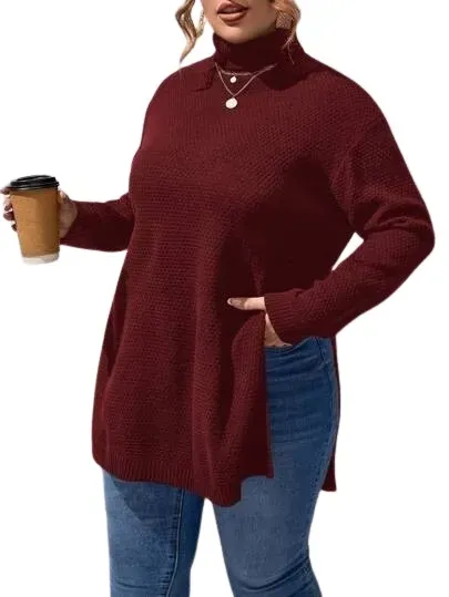 shein-plus-size-sweter-czerwony-damski-48-lso