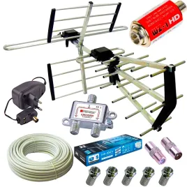 antena-tv-naziemnej-kierunkowa-dvb-t2-mux-combo-200km-zestaw-2tv-kabel-20m
