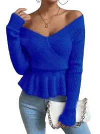 shein-sweter-klasyczny-dlugi-rekaw-40-42-lsq