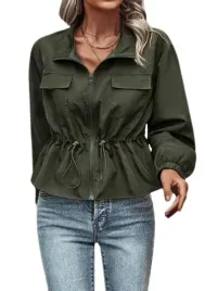 shein-kurtka-zielona-na-zamek-prosta-40-42-lsp