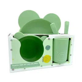 smukee-zestaw-naczyn-plastikowych-dla-dzieci-mis-5el-zielone