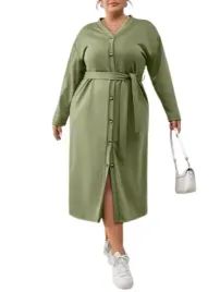 shein-plus-size-sukienka-zielona-midi-50-lso