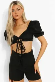 boohoo-spodenki-damskie-czarne-na-lato-38-vay