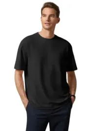 t-shirt-meski-czarny-prosty-krotki-rekaw-s-lsb
