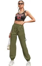 shein-spodnie-damskie-khaki-dlugie-lancuch-36-vhl