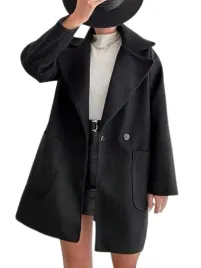 damski-plaszcz-czarny-zapinany-na-guziki-40-42-lsg