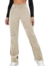 shein-spodnie-damskie-bezowe-proste-casual-38-lrq