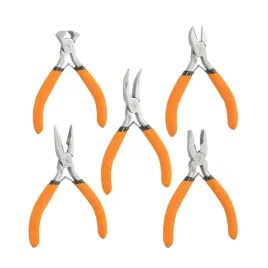 szczypce-kombinerki-niklowane-zestaw-5szt-classic-mini-diy-pl21-2set-bradas