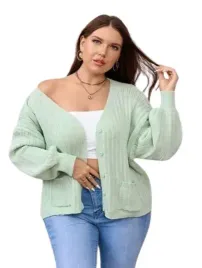 zimowy-shein-sweter-damski-zielony-plus-size-48-lsb
