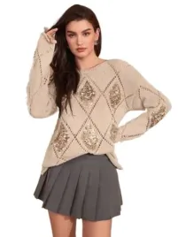 shein-bezowy-damski-sweter-z-cekinami-40-42-lok