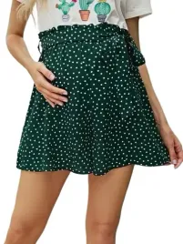 shein-spodenki-ciazowe-zielone-w-groszki-36-lfq