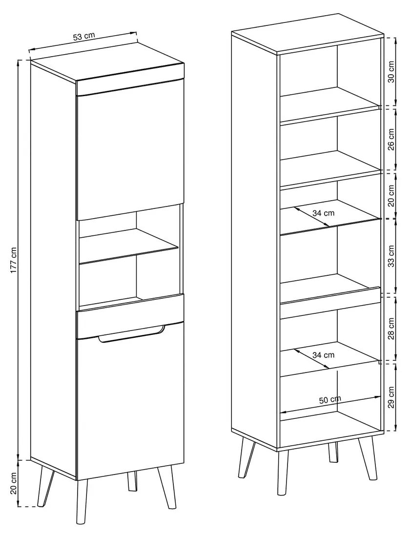 witryna-4-riviera-bialy-polysk