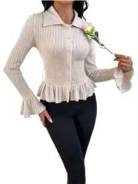 shein-bluzka-damska-bezowa-prazkowana-34-lsx