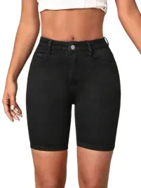 shein-czarne-spodenki-jeansowe-damskie-w30-lrr