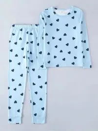 shein-niebieska-pizama-w-serca-dluga-134-140-lro
