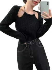 shein-sweter-damski-czarny-z-dlugim-rekawem-xl-lnt