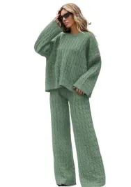 sweter-damski-zielony-prosty-na-co-dzien-lsl