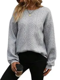 shein-bluza-damska-szara-klasyczna-40-42-v9g