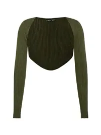 shein-bluzka-narzuta-khaki-prazkowana-40-42-lsu
