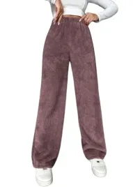 spodnie-damskie-proste-casual-fioletowe-s-loo