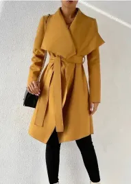 shein-plaszcz-damski-brazowy-prosty-gladki-36-vbh