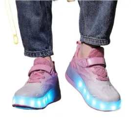 buty-sportowe-dziewczece-swiecace-rozowe-30-lod