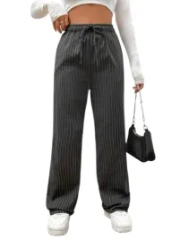 shein-spodnie-damskie-szare-w-paski-40-42-los